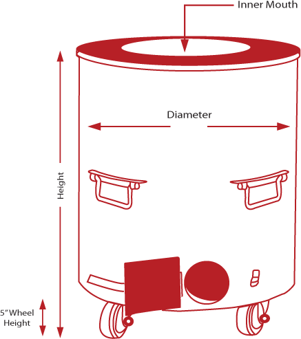 Stainless Steel Round Drum Tandoor